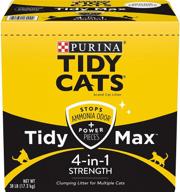 🐱 purina tidy cats 4-in-1 strong clumping cat litter logo