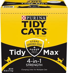 img 4 attached to 🐱 Purina Tidy Cats 4-in-1 Strong Clumping Cat Litter