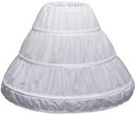 👗 enhance your girl's outfit with ttyaovo girls hoops petticoat underskirt - a must-have addition to your daughter's wardrobe! logo