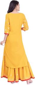 img 1 attached to Arayna Womens Palazzo Yellow Medium