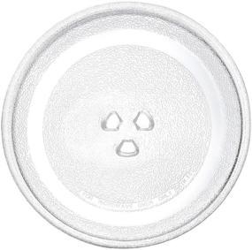 img 4 attached to Compact 9.6&#39;&#39; / 24.5cm Microwave Glass Plate Replacement for Small Microwave Turntable