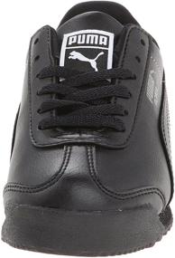 img 3 attached to 👟 PUMA Basic Sneaker Little White Girls' Athletic Shoes: Classic Style and Comfort