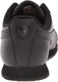img 2 attached to 👟 PUMA Basic Sneaker Little White Girls' Athletic Shoes: Classic Style and Comfort