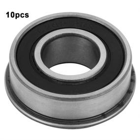 img 3 attached to F6202RS Flange Bearing 10Pack Groove