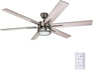 🌀 honeywell 51035 kaliza modern ceiling fan: remote control, 56-inch, gun metal – a sleek and stylish option логотип