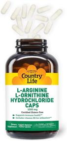 img 3 attached to Country Life L Arginine L Ornithine Capsules