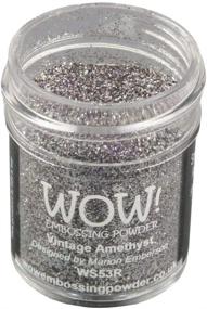 img 3 attached to 🌟 Vintage Collection Glitter Embossing Powder - 6 Piece Set