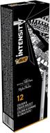 bic intensity medium marker black logo