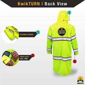 img 3 attached to Stay Safe and Visible with KwikSafety Charlotte Visibility Waterproof Reflective Gear