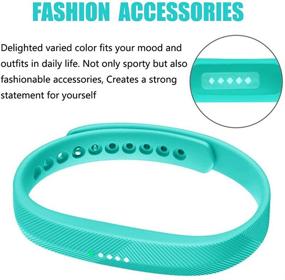 img 1 attached to 💪 Fitbit Flex 2 Bracelet Strap Replacement Band by Molitec - Optimal for Fitness and Style