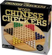 🎲 chinese checkers game board by cardinal industries – wooden edition logo