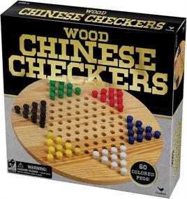 img 1 attached to 🎲 Chinese Checkers Game Board by Cardinal Industries – Wooden Edition