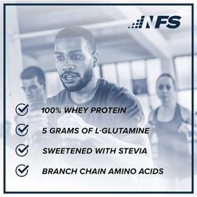 img 2 attached to 🍶 Boost Post-Workout Recovery & Muscle Repair with NF Sports NutriWhey - Strawberry Whey Protein Powder - 23 Servings - All-Natural Formula