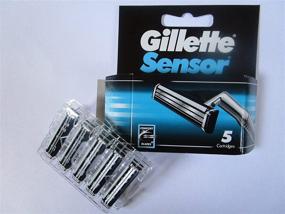 img 2 attached to 🪒 Gillette Sensor Cartridges - 20 Total Cartridges (4 Packs of 5 Count)