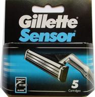 🪒 gillette sensor cartridges - 20 total cartridges (4 packs of 5 count) logo