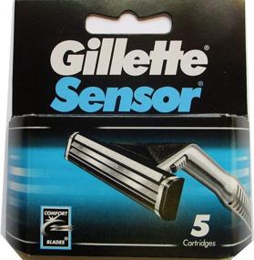 img 4 attached to 🪒 Gillette Sensor Cartridges - 20 Total Cartridges (4 Packs of 5 Count)