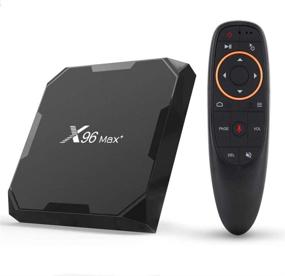 img 4 attached to 📺 Upgraded X96 Max+ Android TV Box 4GB RAM 64GB ROM, Amlogic S905X3 Quad-core, 2.4G + 5.8G WiFi, 1000M LAN, Bluetooth 4.0, 4K 60fps HDR, 2.4G Voice Remote Control - Android 9.0