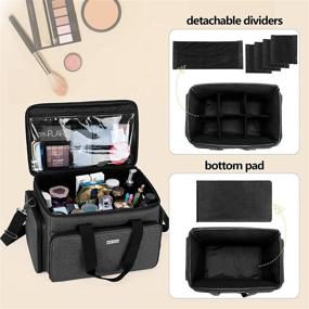 img 2 attached to Enhance Your Makeup Organization with BAFASO Cosmetic Adjustable Dividers Cosmetics