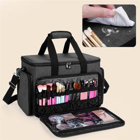 img 3 attached to Enhance Your Makeup Organization with BAFASO Cosmetic Adjustable Dividers Cosmetics
