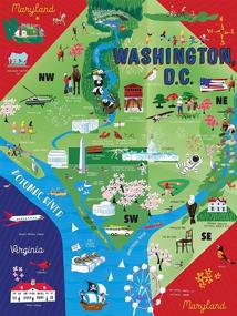 img 1 attached to 🧩 Washington D.C. Floor Puzzle: Explore the Capital City