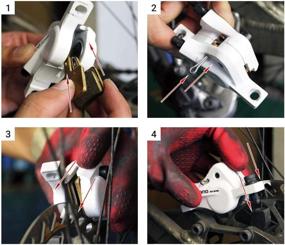 img 2 attached to 🚴 Premium Brake Disc Bike Brake Pads for MAGURA MT5/ MT7/ MT5E/MT7 PRO/MT Trail Front - Maximize Stopping Power