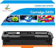 🖨️ high-quality compatible toner cartridge for canon 045 and 045h - crg-045h - suitable for mf634 color imageclass mf634cdw, mf632cdw, lbp612cdw, mf632 printers - black ink, 1-pack logo