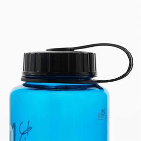 img 2 attached to 🔒 LOCK &amp; LOCK Sports Bottle with Time Markers - BPA Free, Durable Tritan Plastic for Gym, Office, or Outdoors - 1 liter, Blue