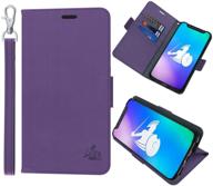 📱 ultimate iphone 11 emf & 5g radiation protection: defendershield compatible case with detachable magnetic emf shield & rfid blocking wallet case feat. wrist strap logo