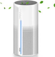 360° 3-layer filtration hepa active carbon air purifier for home, whisper quiet desktop cleaner for small space – afloia miro, removes smoke, allergens, pet dander, pollen logo