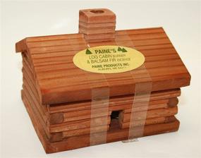 img 3 attached to 🏕️ Experience the Serenity with Paine's Red Cedar Log Cabin Incense Burner