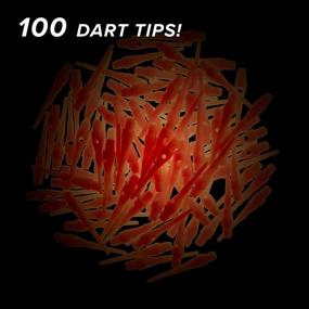 img 2 attached to Enhanced Viper Dart Accessory: Tufflex III 2BA Thread Soft Tip Dart Points (100 and 1000 Packs)