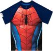 marvel boys spiderman t shirt multicoloured logo