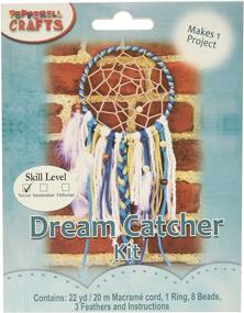 img 1 attached to Macrame Dream Catcher Kit - Pepperell MAC159