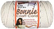 🧶 craft county 6mm bonnie cord - 100 yards in length (lamb's wool) logo