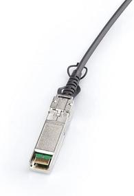 img 2 attached to 🔌 [2-Pack] 10 Gigabit Passive Twinax DAC Cable, 0.5m/1.64ft, SFP+ Direct Attach Copper Cable for Cisco SFP-H10GB-CU50CM, Ubiquiti, D-Link, Huawei, Intel, MikroTik, Netgear, TP-Link, and More Generic Devices