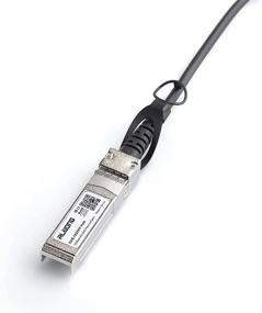 img 3 attached to 🔌 [2-Pack] 10 Gigabit Passive Twinax DAC Cable, 0.5m/1.64ft, SFP+ Direct Attach Copper Cable for Cisco SFP-H10GB-CU50CM, Ubiquiti, D-Link, Huawei, Intel, MikroTik, Netgear, TP-Link, and More Generic Devices