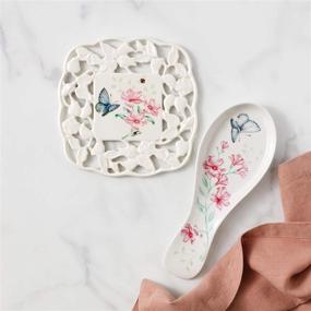 img 1 attached to 🦋 Lenox Butterfly Meadow Spoon Multi: Exquisite Cutlery for a Charming Table Setting