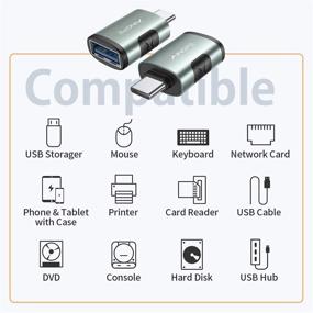 img 3 attached to ⚡️ AINOPE Thunderbolt Adapter: Unleashing High-Speed Transmission Power