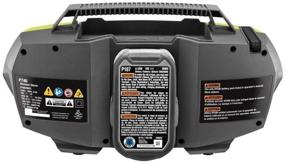 img 1 attached to 📻 Ryobi P746 One+ 18-Volt Lithium Ion / AC Dual-Powered AM/FM Stereo System with USB and Bluetooth Technology (Radio Only - Battery, Charger, and Extension Cord Not Included)