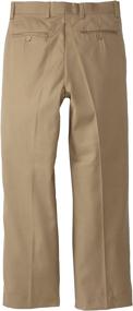 img 1 attached to 👖 Isaac Michael Solid Pants for Boys - High-Quality Dress Clothing