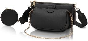 img 4 attached to Woqed Handbags Crossbody Shoulder Leather