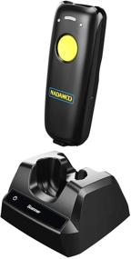 img 4 attached to 📱 NADAMOO Bluetooth Wireless Barcode Scanner - USB 1D 2D QR Code Reader for Inventory Tracking - Compatible with Tablet iPhone iPad Android iOS PC POS - Includes Charging Dock