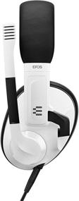 img 2 attached to 🎧 EPOS H3 Closed Acoustic Gaming Headset - Noise-Cancelling Mic - Plug & Play Audio - Over-Ear, Adjustable, Ergonomic - PC, Mac, PS4, PS5, Switch, Xbox - White