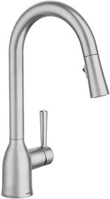 img 4 attached to 🚰 Moen 87233SRS Adler Pull-Down Kitchen Faucet: Power Clean, Spot Resist Stainless Steel Magnificence