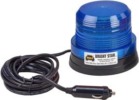 img 1 attached to 🚨 Wolo 3305-B Bright Star Emergency Warning Strobe Light with Blue Lens