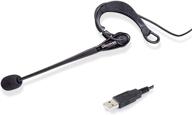 d713u on-the-ear wired usb headset: ideal for computer calls & meetings with zoom, skype, microsoft teams & more logo