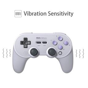 img 3 attached to SN30Pro+ Wireless Controller for Nintendo Switch - Carrying Bag, Bluetooth Gamepads, Remote Joypad Joystick with Dual Vibration, Gyro Axis, Adjustable Turbo - Compatible for Steam, MacOS, PC & Raspberry Pi