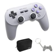 sn30pro+ wireless controller for nintendo switch - carrying bag, bluetooth gamepads, remote joypad joystick with dual vibration, gyro axis, adjustable turbo - compatible for steam, macos, pc & raspberry pi logo