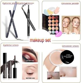 img 1 attached to Multi Purpose Essential Starter Compact Lightweight Makeup for Makeup Sets