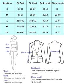 img 1 attached to KANCY KOLE Womens Sleeve Sparkly Women's Clothing and Coats, Jackets & Vests
